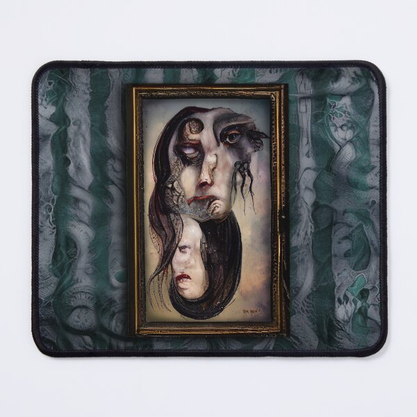 Item preview, Creepy Carnival | Cabinet of Curiosities | Creepy Goth Girl | Goth Family | Horror Stuff | TM11 designed and sold by Haunted-Attic.