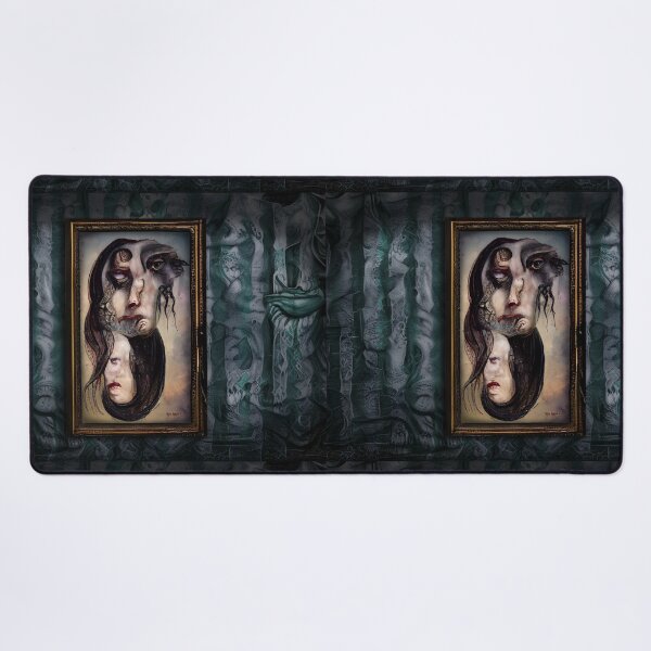 Item preview, Creepy Carnival | Cabinet of Curiosities | Creepy Goth Girl | Goth Family | Horror Stuff | TM11 designed and sold by Haunted-Attic.