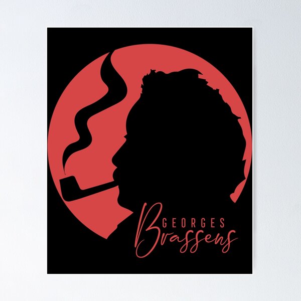 Item preview, Georges Brassens   classique designed and sold by LaiesifsiTi.