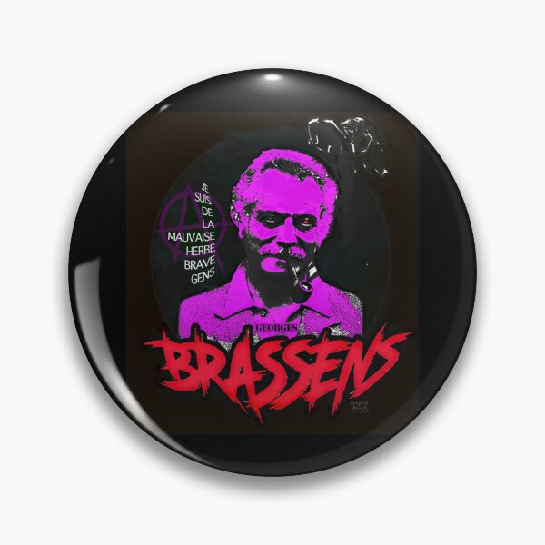 Item preview, Georges Brassens  premium échancré designed and sold by LaiesifsiTi.