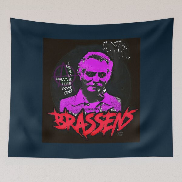 Item preview, Georges Brassens  premium échancré designed and sold by LaiesifsiTi.