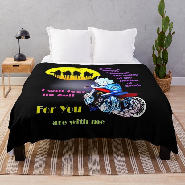 Item preview, Motorcycle Rider's Psalm 23 designed and sold by Sanctum Icons.