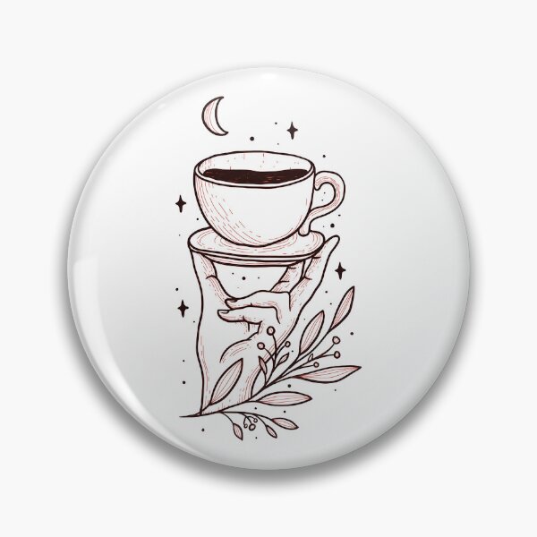 Item preview, Hand Raised A Cup Of Coffee designed and sold by Farra6541Store.