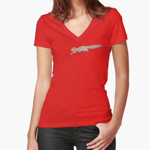Fitted V-Neck T-Shirt