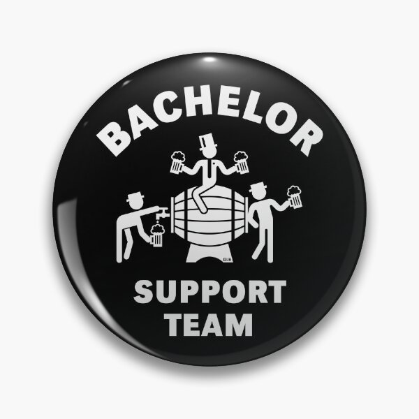 Artikelvorschau, Bachelor Support Team (JGA / Bierfass / White) entworfen und verkauft von MrFaulbaum.