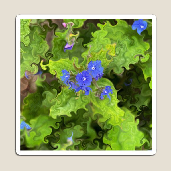 Item preview, Forget me not flower dreams of blue designed and sold by NesheYx.