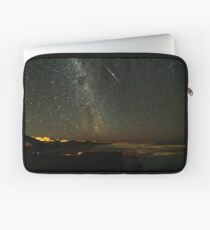 Comet Lovejoy with Iridium Flare Laptop Sleeve