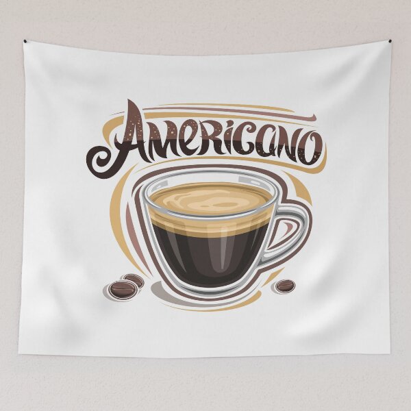 Artikelvorschau, Americano Kaffeetasse entworfen und verkauft von Farra6541Store.