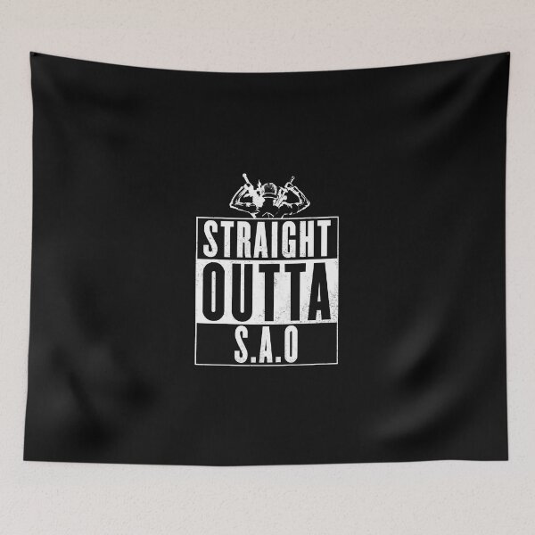 Item preview, Straight outta S.A.O Graphic designed and sold by jaliylyearwoo.