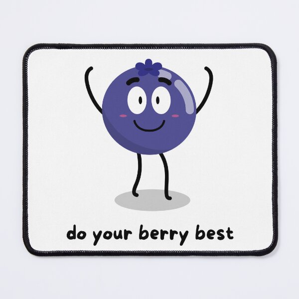 Item preview, Do Your Berry Best Blueberry Design designed and sold by TacoRose.