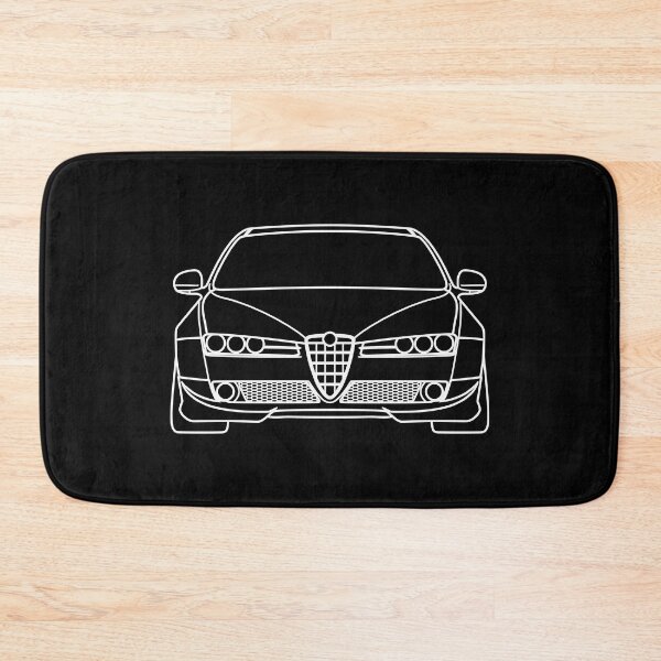 Item preview, Alfa Romeo 159 Brera Spider 2005-2011 best t-shirt design white lines designed and sold by EdimDesign.