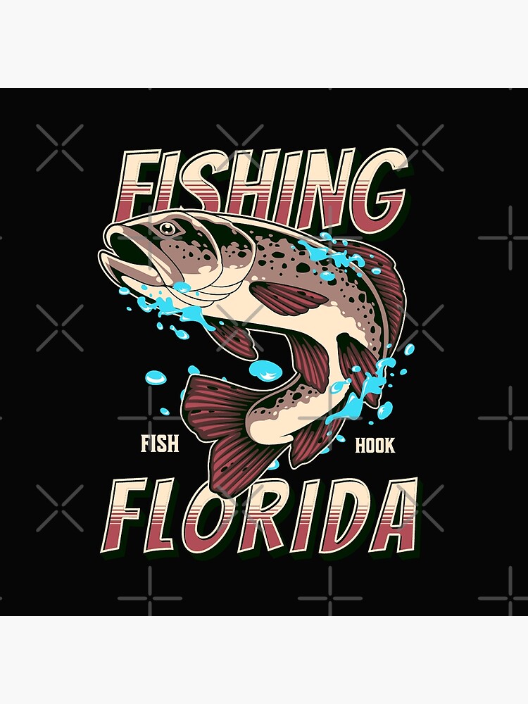 Fish Fishing Florida Art Print for Sale by CattlettArt