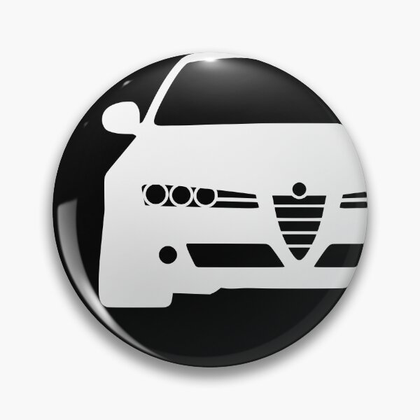 Item preview, Alfa Romeo 159 Brera Spider 2005-2011 best t-shirt design white silhouette designed and sold by EdimDesign.