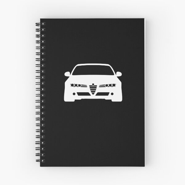 Item preview, Alfa Romeo 159 Brera Spider 2005-2011 best t-shirt design white silhouette designed and sold by EdimDesign.