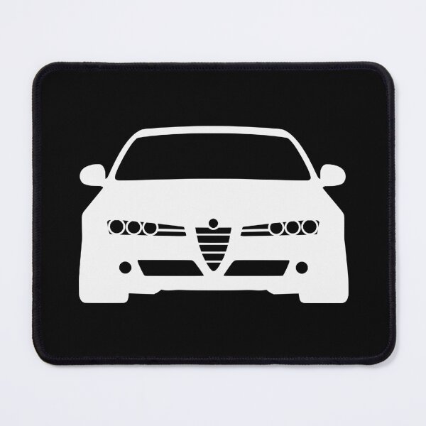 Item preview, Alfa Romeo 159 Brera Spider 2005-2011 best t-shirt design white silhouette designed and sold by EdimDesign.