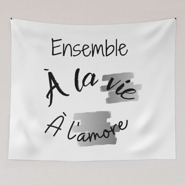 Item preview, A la vie à l_amore ! ❤️  classique designed and sold by Hsiusodsi.