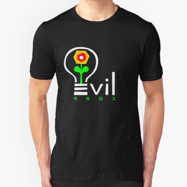 Evil Corp Logo Slim Fit T-Shirt