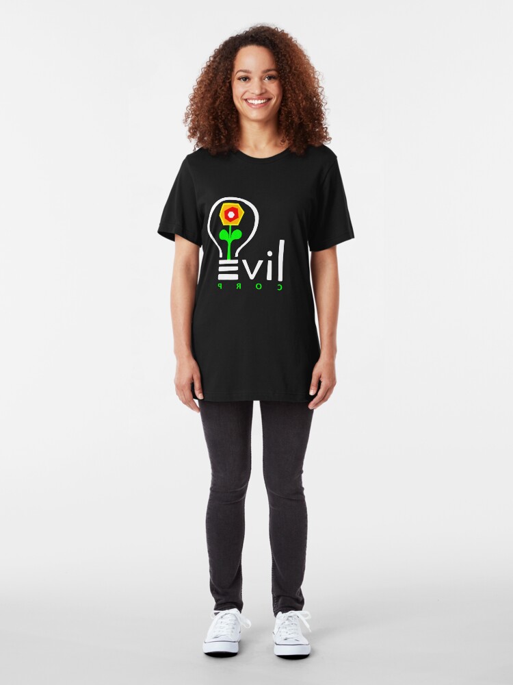 Alternate view of Evil Corp Logo Slim Fit T-Shirt