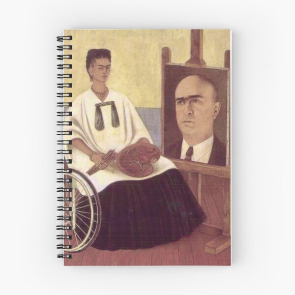 Artikelvorschau, Selbstporträt mit dem Porträt von Doktor Farill von Frida Kahlo entworfen und verkauft von FridaBubble.