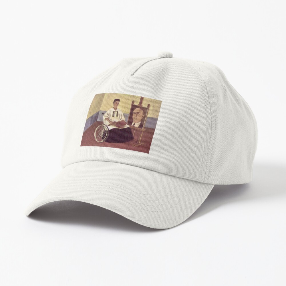 Aperçu de l'œuvre Casquette Dad Hat créée et vendue par FridaBubble.