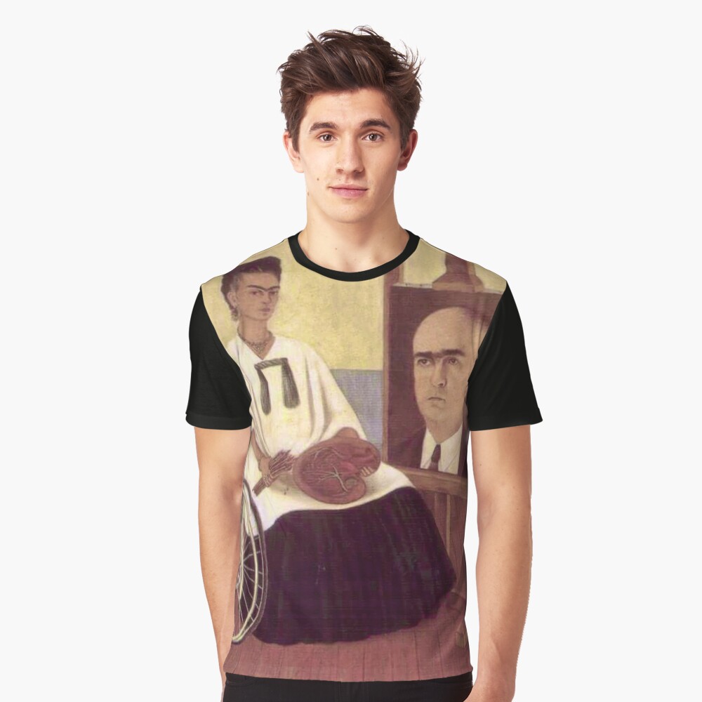 Aperçu de l'œuvre T-shirt graphique créée et vendue par FridaBubble.