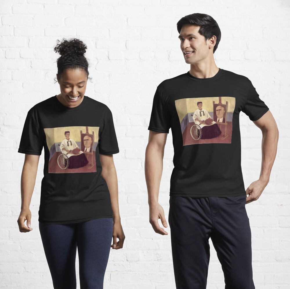Aperçu de l'œuvre T-shirt respirant créée et vendue par FridaBubble.