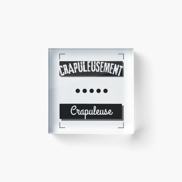 Item preview, Crapuleusement crapuleuse !  classique designed and sold by Hsiusodsi.