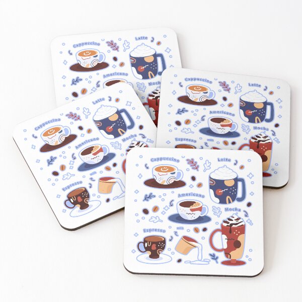 Item preview, Varian Cofee Cup Collage designed and sold by Farra6541Store.