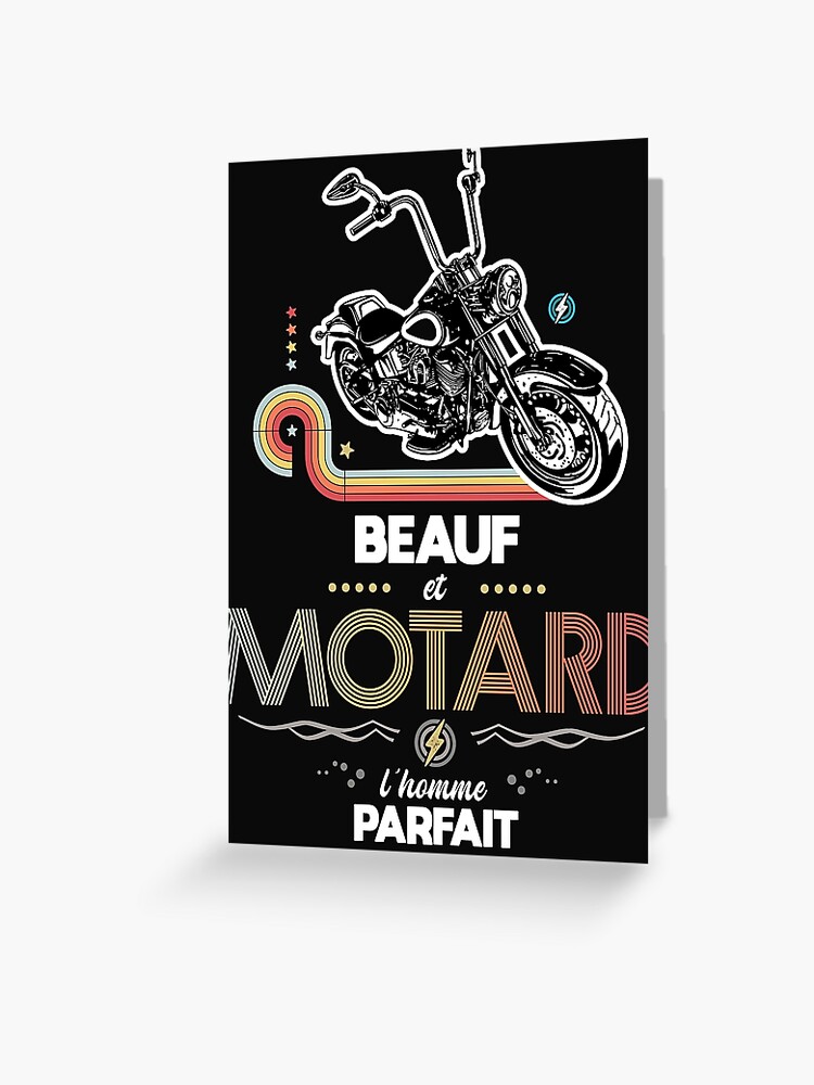 Motard Tonton Homme Moto Cadeau Motorcycle Motards' Autocollant