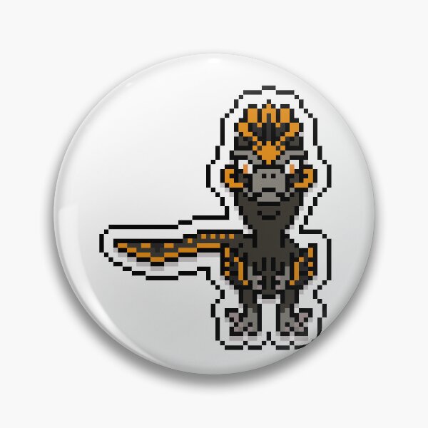 Item preview, Pixel Raptor - Dark Fire designed and sold by Smansam.