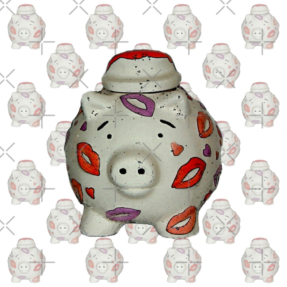 "Adorable Lipstick Pig" by Almdrs Redbubble