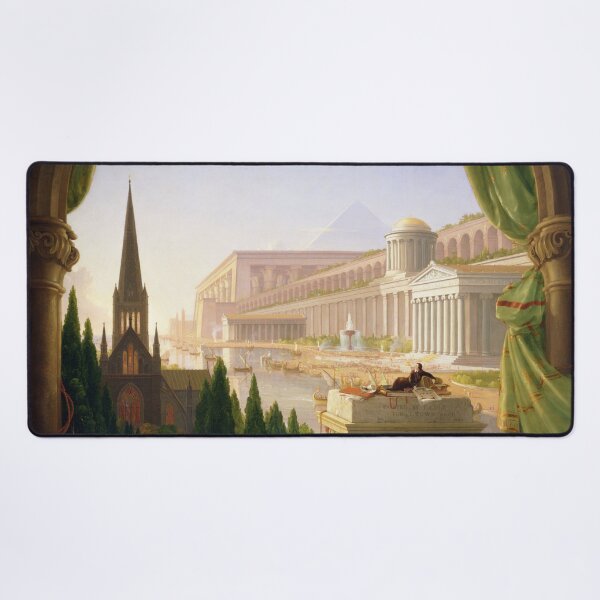 Item preview, The Architect's Dream by Thomas Cole designed and sold by AestheticsXarts.