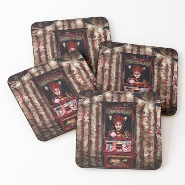 Item preview, Vintage Fortune Teller | Creepy Carnival | Sideshow Freak | Horror Stuff | TM11 designed and sold by Haunted-Attic.