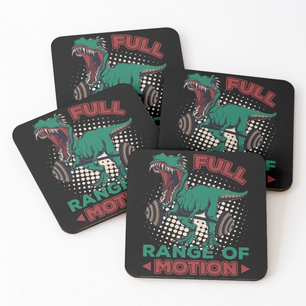 Item preview, Fitness Funny T-Rex Lifting Weights Full Range of Motion designed and sold by OmmeDesigns.