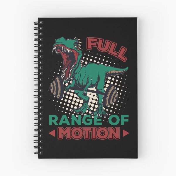 Item preview, Fitness Funny T-Rex Lifting Weights Full Range of Motion designed and sold by OmmeDesigns.