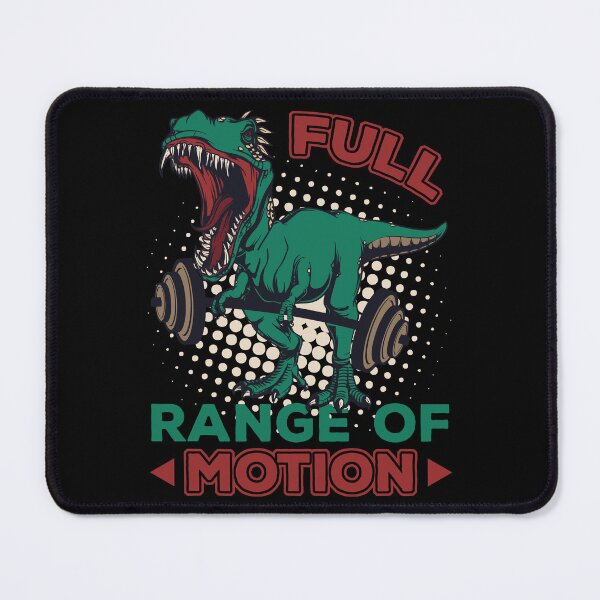 Item preview, Fitness Funny T-Rex Lifting Weights Full Range of Motion designed and sold by OmmeDesigns.
