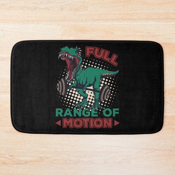 Item preview, Fitness Funny T-Rex Lifting Weights Full Range of Motion designed and sold by OmmeDesigns.