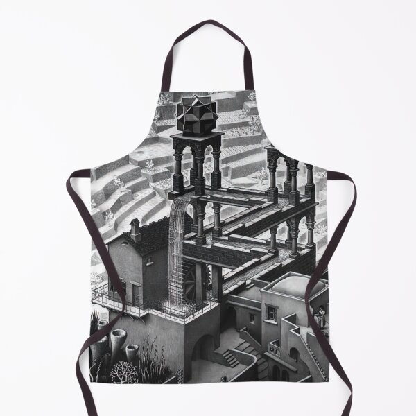 Item preview, Waterfall by M.C. Escher designed and sold by AestheticsXarts.