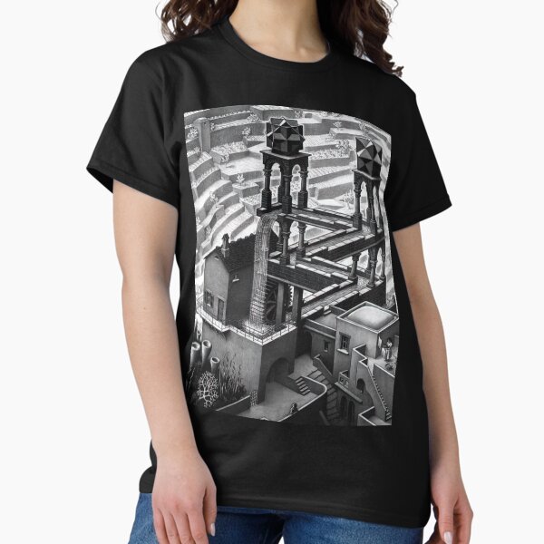 Item preview, Waterfall by M.C. Escher designed and sold by AestheticsXarts.