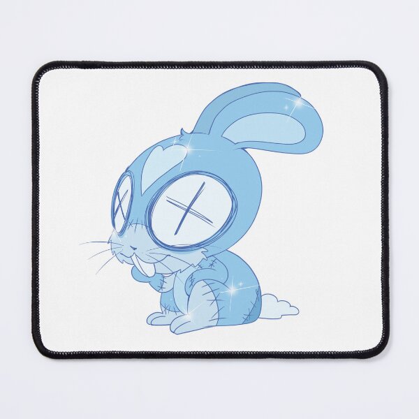 Item preview, Chill Dead Bunny (blue) designed and sold by gross-girl99.