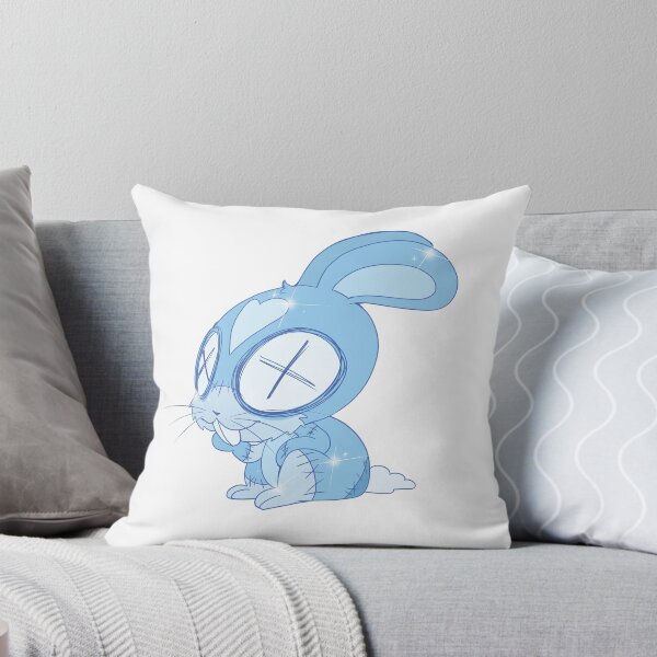 Item preview, Chill Dead Bunny (blue) designed and sold by gross-girl99.