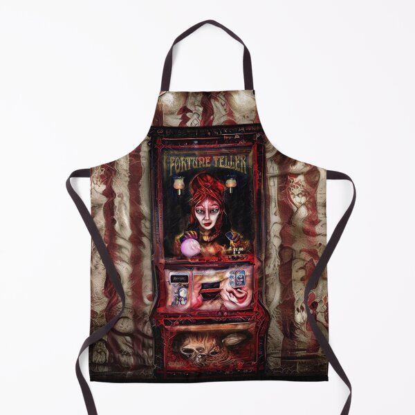Item preview, Vintage Fortune Teller | Creepy Carnival | Sideshow Freak | Horror Stuff | TM11 designed and sold by Haunted-Attic.