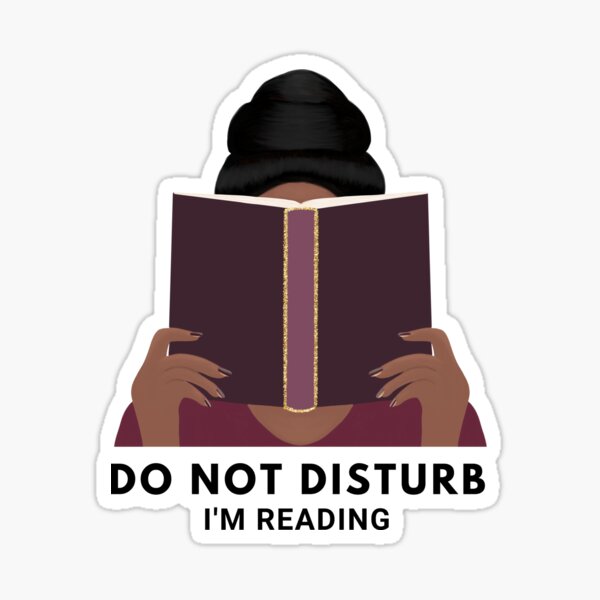I'm Reading - Do Not Disturb Sticker