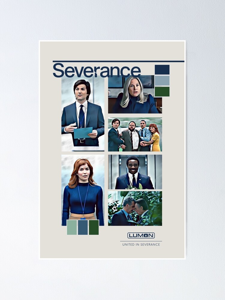 "Severance Lumon Industries" Poster for Sale by Stickerm4ni4 | Redbubble