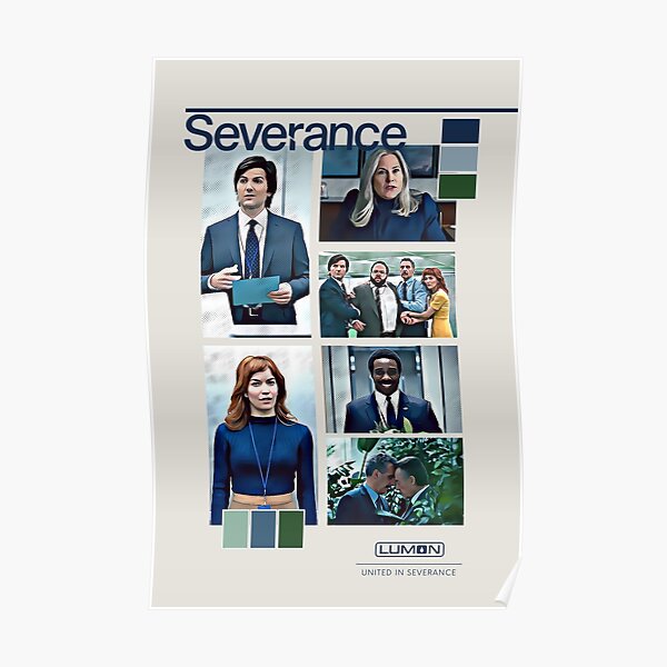 "Severance Lumon Industries" Poster for Sale by Stickerm4ni4 | Redbubble