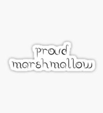 Proud Marshmallow Sticker