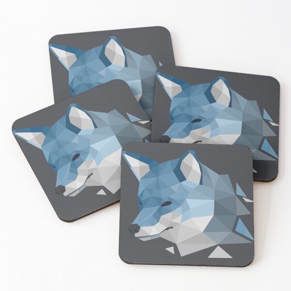 Item preview, Wolf Polygonal Illustration and Art designed and sold by Designs-Nifty.