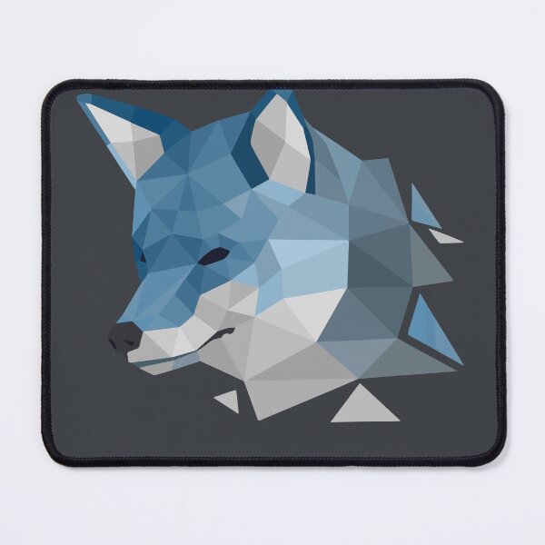 Item preview, Wolf Polygonal Illustration and Art designed and sold by Designs-Nifty.