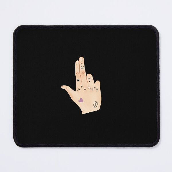 Item preview, BTS Jeon Jungkook Hand Tattoos designed and sold by callmehani.