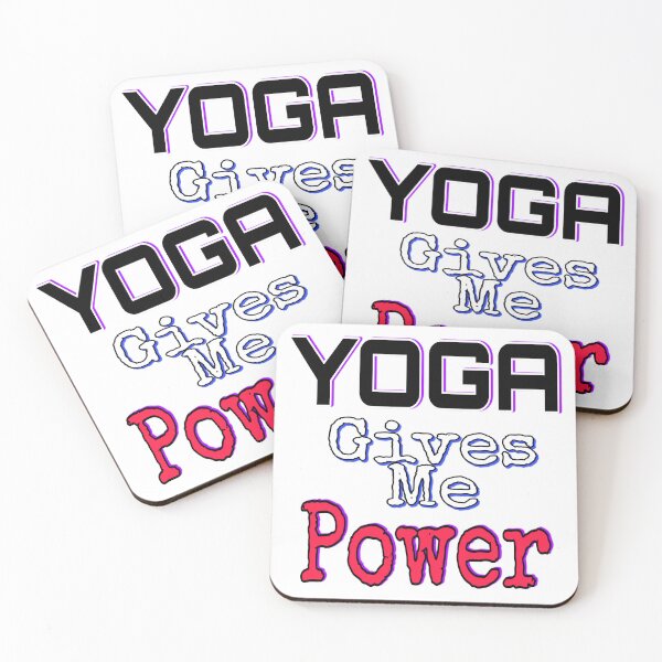Item preview, Yoga Gives Me Power designed and sold by 59SHOP24.